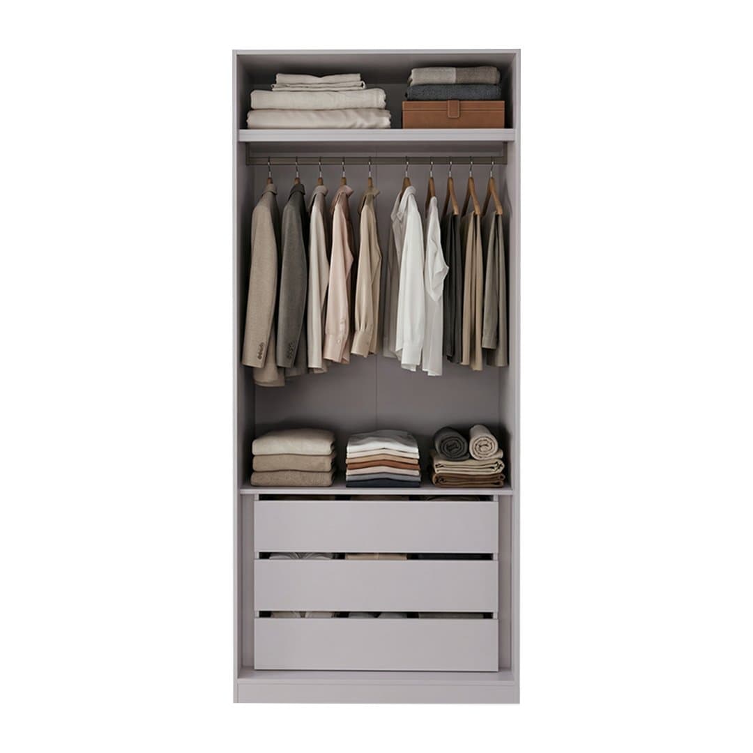 Kaşmir 100 cm V1 Çekmeceli Dolap - 3
