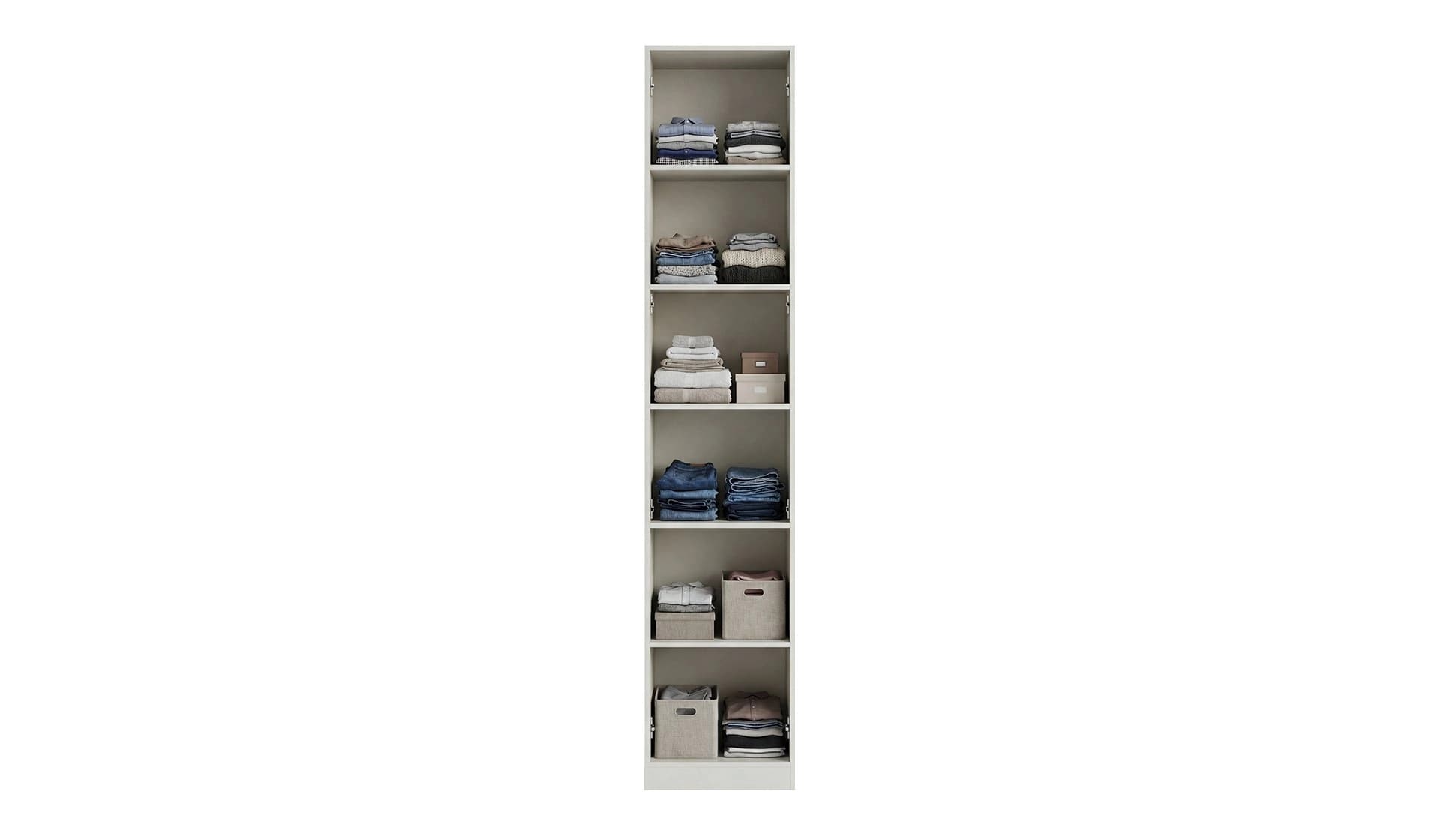 Teba 44 cm Boyalı Kapaklı Raflı Dolap