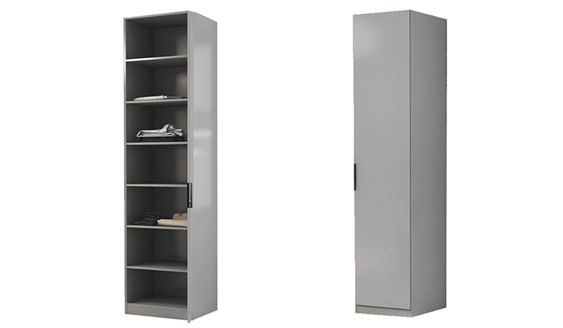 Defne 50 cm Raflı Dolap Sağ